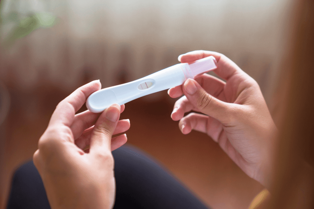 positive pregnancy test
